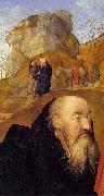 Sts Anthony and Thomas with Tommaso Portinari